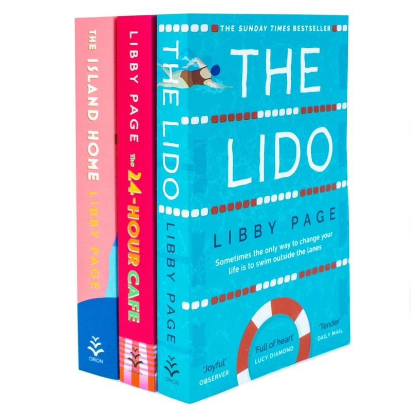 Libby Page Collection  3 Book Set (The Lido, The 24 Hour Cafe, The Island Home) | Contemporary Fiction, Bestselling Novels & Heartwarming Stories