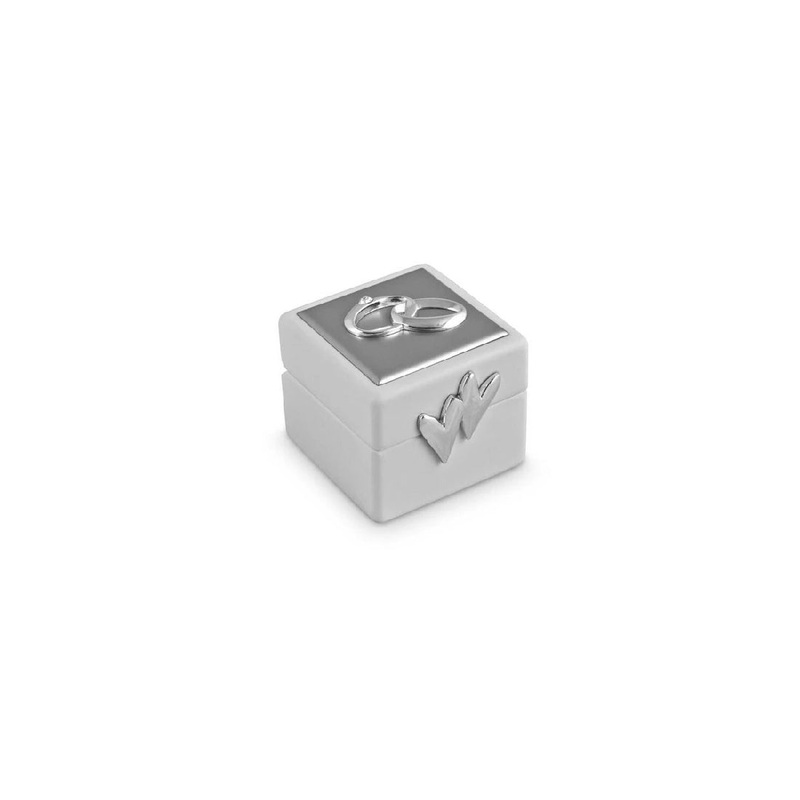 WEDDING RING BOX (WHITE)