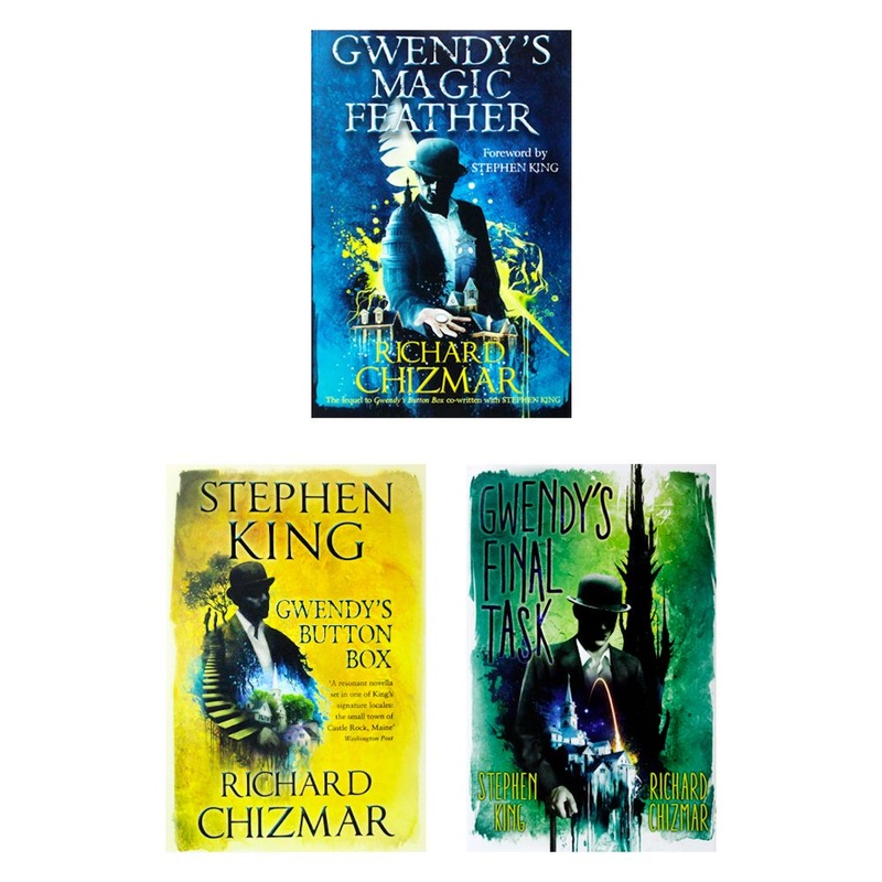 Gwendy’s Button Box Trilogy Collection 3 Books Set By Stephen King, Richard Chizmar (Gwendy’s Button Box, Gwendy’s Magic Feather,Gwendy’s Final Task)