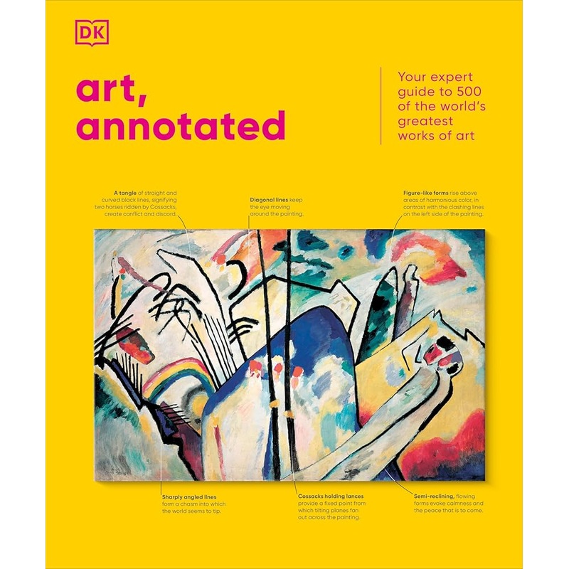 Art, Annotated: The World’s 500 Greatest Paintings Explained (DK Annotated)