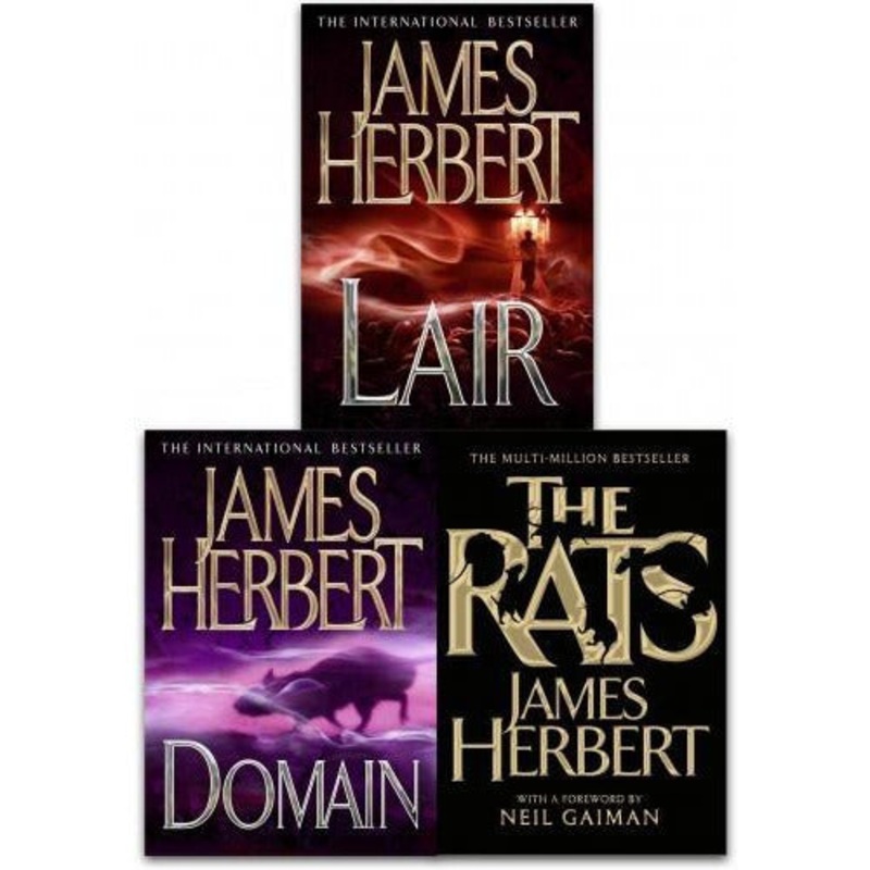James Herbert The Rats Trilogy Collection 3 Books Set