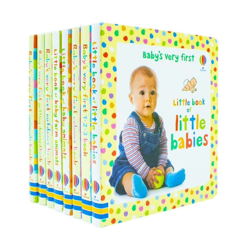Usborne Baby’s Very First Collection 8 Books Set Children Pack Farm Animals