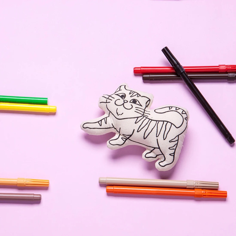 Color and Play Doll KIBOO Pets Cat
