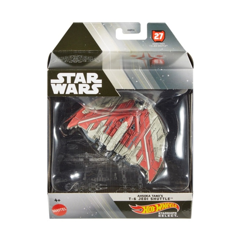 Hot Wheels Star Wars Select Starships Ahsoka Tano’s T6 Jedi Shuttle