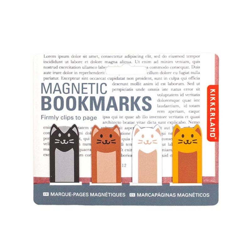 Magnetic Bookmark Cats