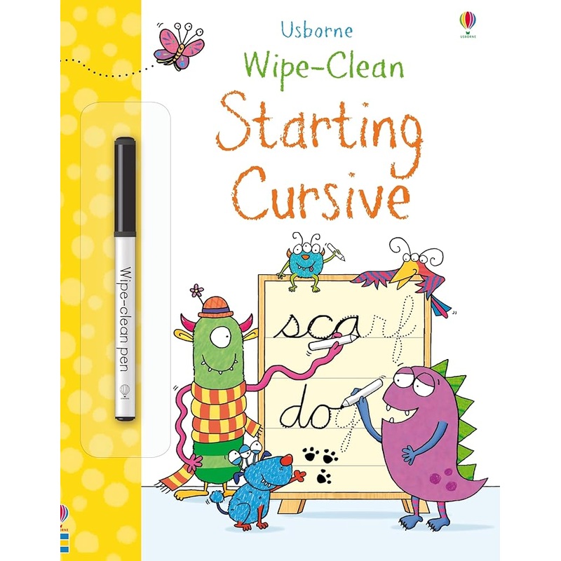 (11/04/25 PREORDER) Wipe-Clean Starting Cursive