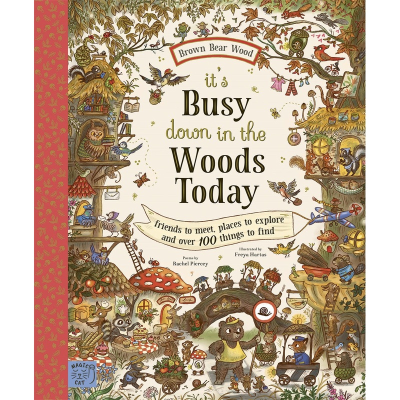 Brown Bear Wood: It??s Busy Down In The Woods Today
