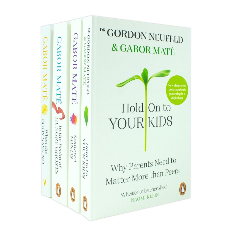 Dr. Gabor Mat 4 Book Collection | Health, Wellness, Parenting & Psychology | Trauma, Mental Health, Addiction & Personal Development Books