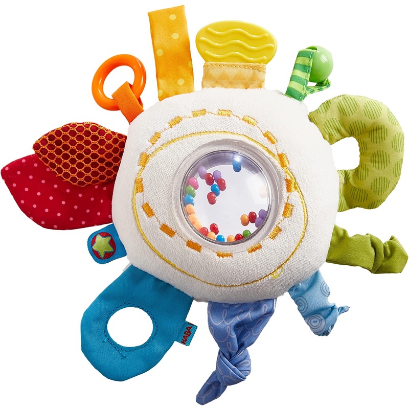 HABA BABY TEETHER TOY RAINBOW