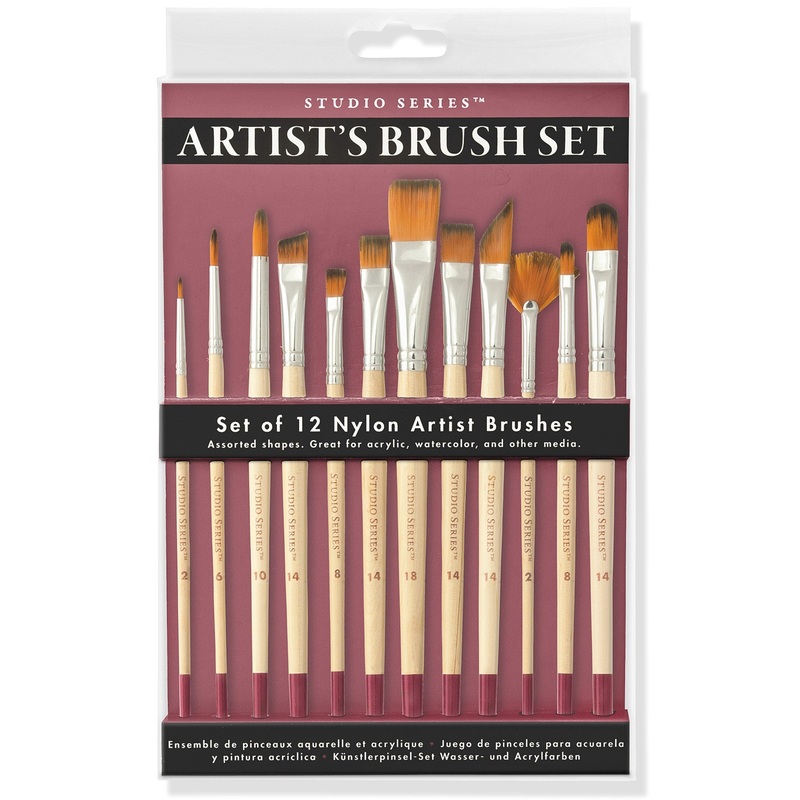 Studio Series Artist’s Paintbrush Set