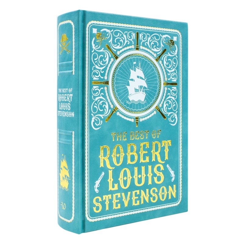 The Best Of Robert Louis Stevenson – Fiction- Leatherbound Hardback