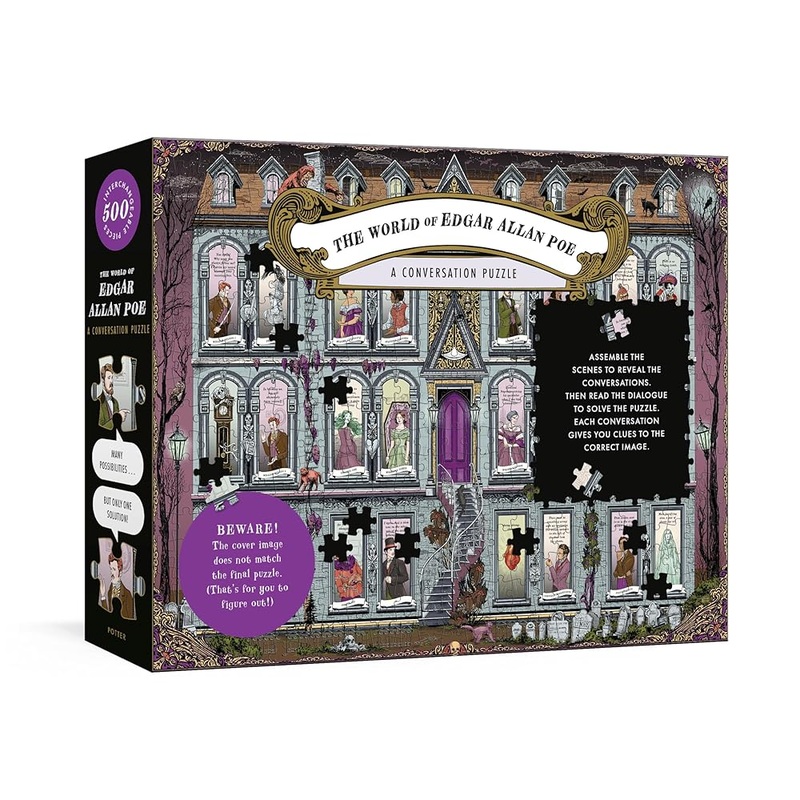 The World of Edgar Allan Poe: A Conversation Puzzle: 500-Piece Puzzle: A Jigsaw Puzzle for Adults