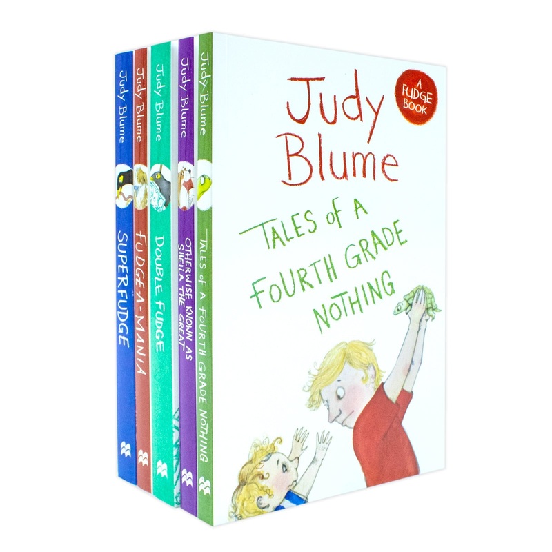 Judy Blume Fudge Series Collection 5 Books Set  Classic Kids Book Bundle (Double Fudge, Tales of a Fourth Grade Nothing, Superfudge & More)