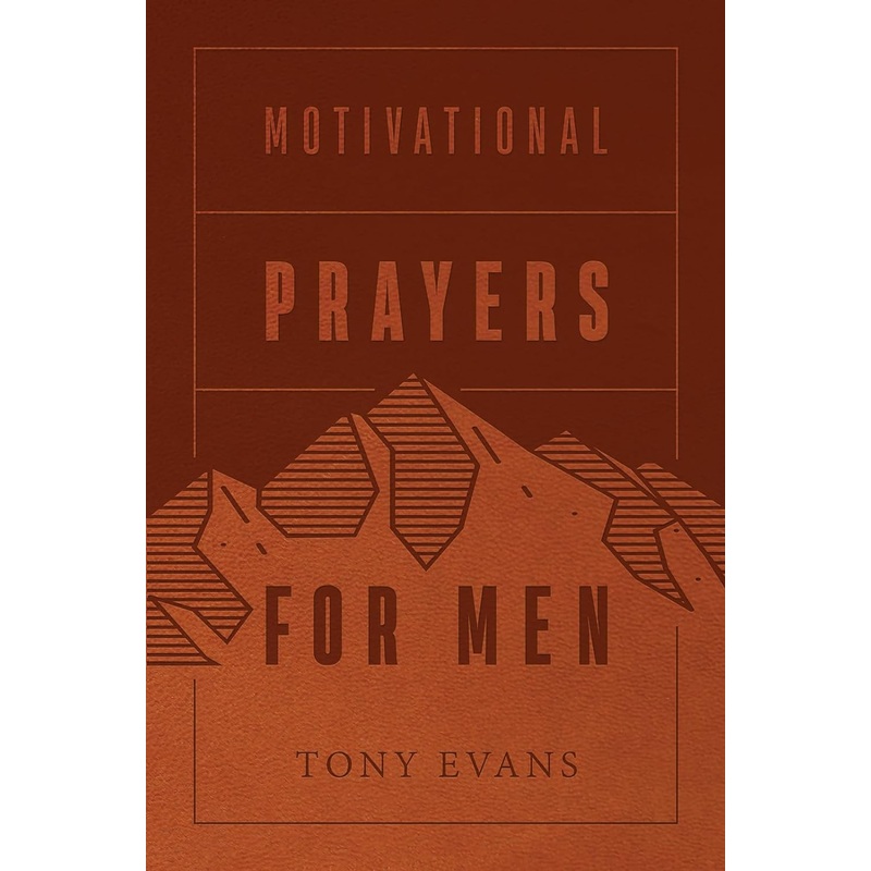 Motivational Prayers for Men Imitation Leather