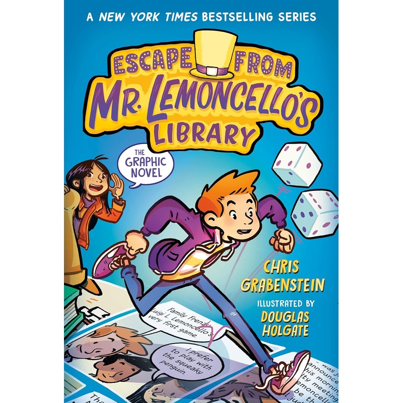 Escape from Mr. Lemoncello’s Library: The Graphic Novel Hardcover