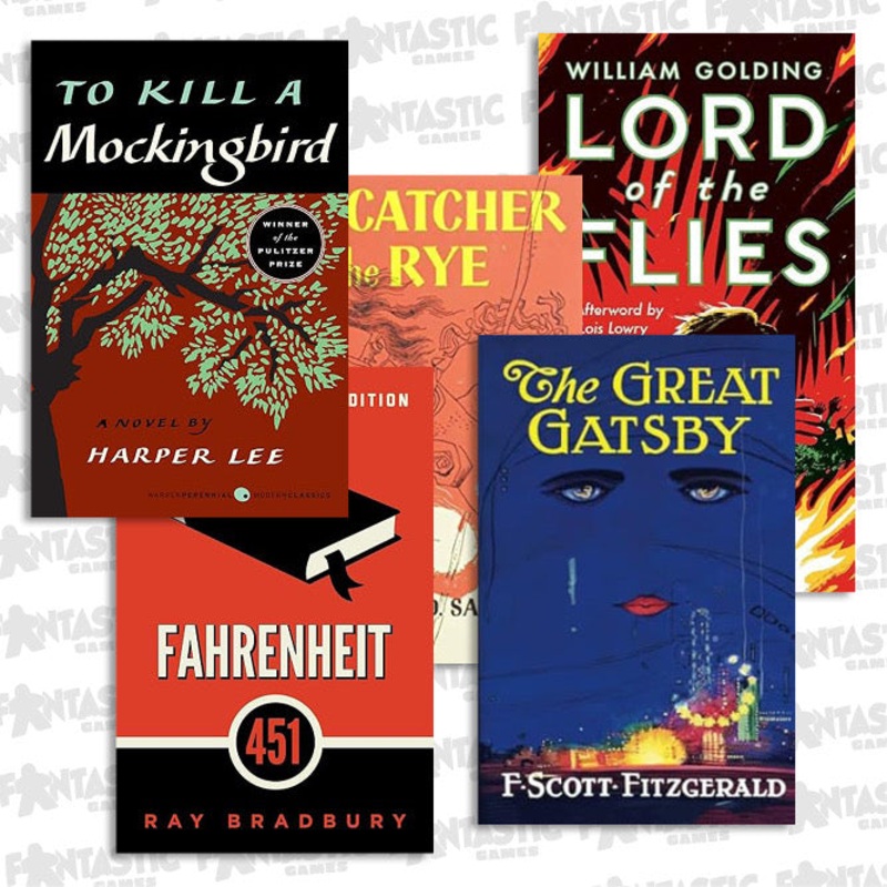 High School Fiction Book Bundle (5 Book Set)