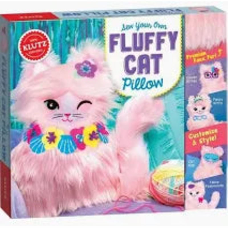Sew Your Own Fluffy Cat Pillow