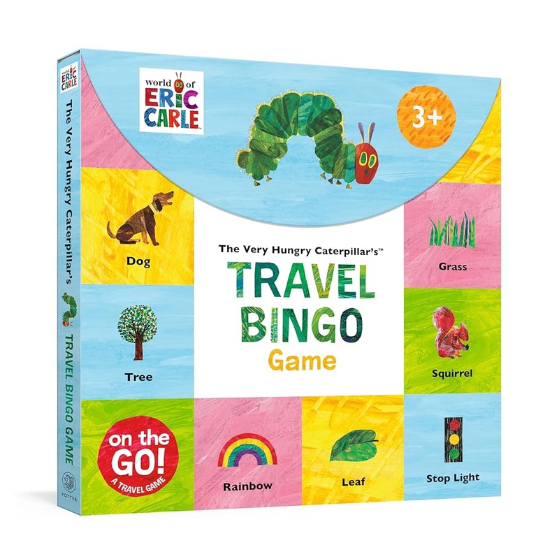 The Very Hungry Caterpillar’s Travel Bingo Game: A Seek-and-Go Activity for Kids on the Go!