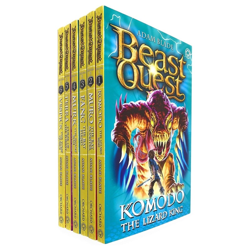 Beast Quest Series 6 The World Of Chaos 6 Books Collection Set – Books 31-36 By Adam Blade