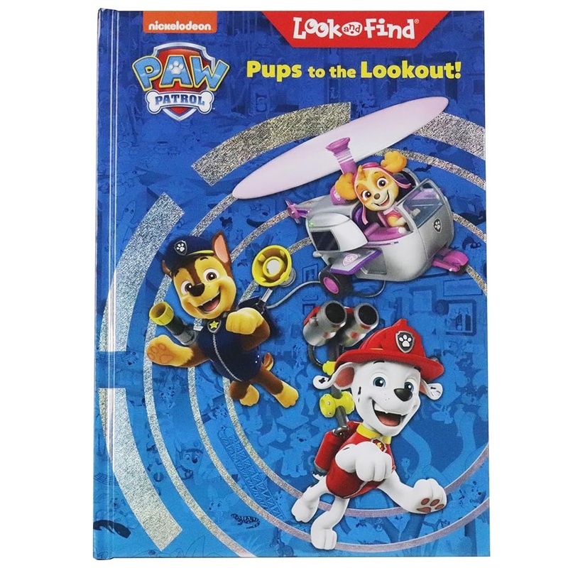 Nickelodeon PAW Patrol Chase, Skye, Marshall, and More! – Pups to the Lookout! Look and Find Activity Book – PI Kids