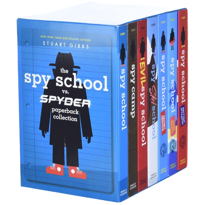 The Spy School vs. SPYDER Paperback Collection (Boxed Set): Spy School; Spy Camp; Evil Spy School; Spy Ski School; Spy School Secret Service; Spy School Goes South; Spy School British Invasion