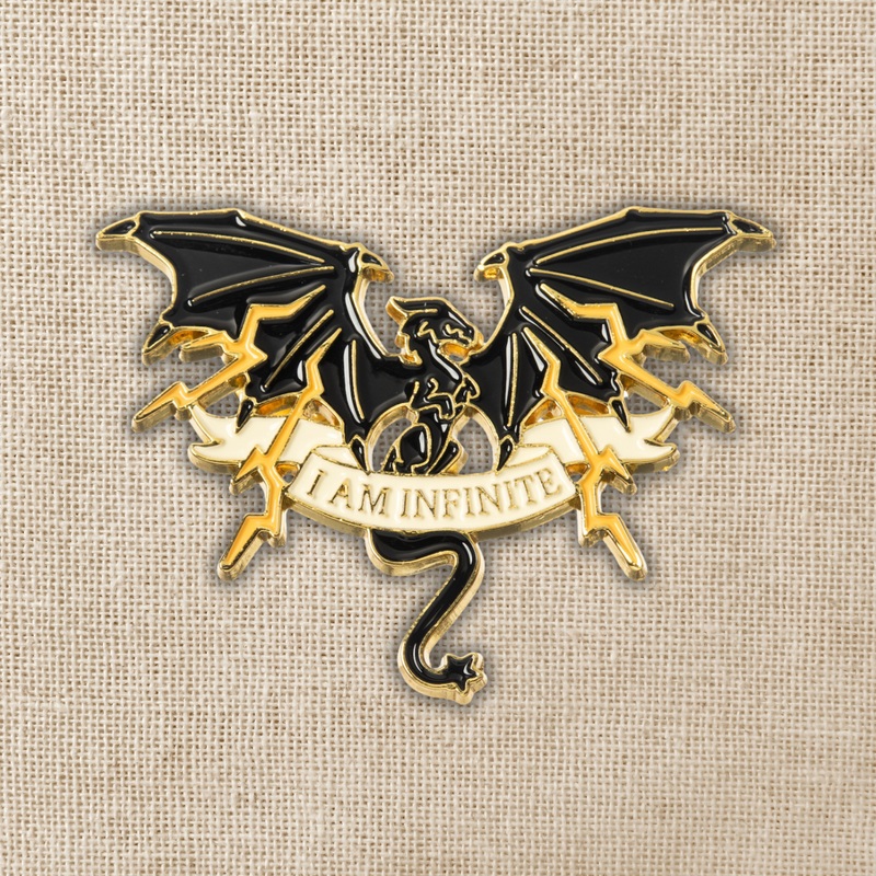 Wildly Enough – I Am Infinite Enamel Pin | Fourth Wing