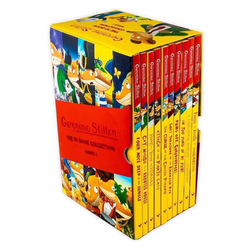 Geronimo Stilton Children 10 Books Collection Set – As Seen on Netflix