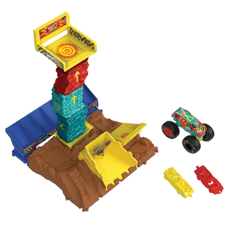 Hot Wheels Monster Trucks Car Jump