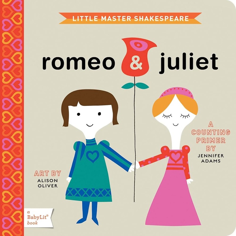 Romeo & Juliet: A BabyLit Counting Primer by Jennifer Adams, Alison Oliver