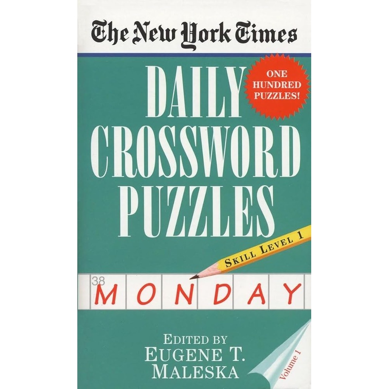 The New York Times Daily Crossword Puzzles (Monday), Volume I