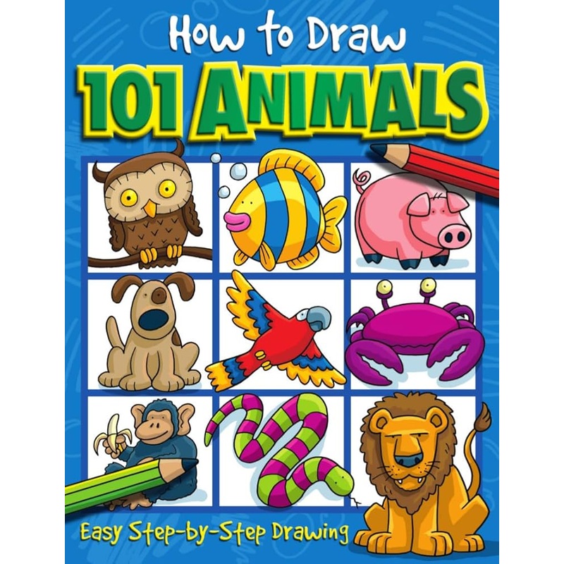 How to Draw 101 Animals