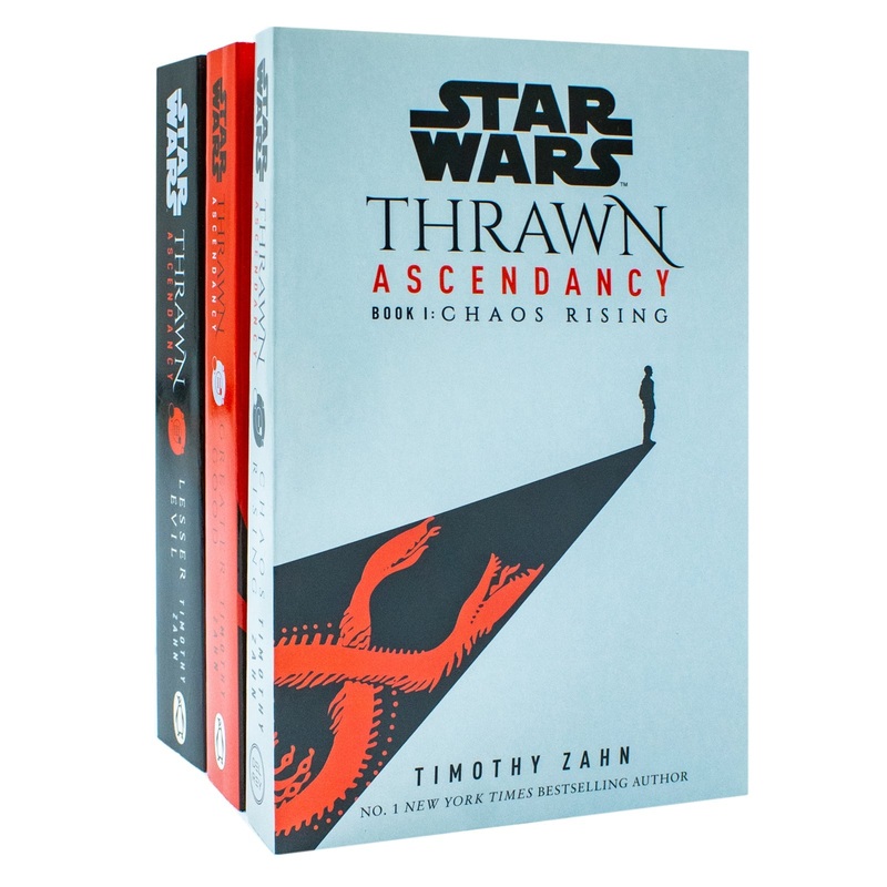 Star Wars Thrawn Ascendancy 1-3 Books Collection Set by Timothy Zahn: Chaos Rising, Greater Good, Lesser Evil  Epic Sci-Fi Adventure for Star Wars
