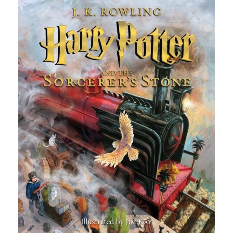 Harry Potter and the Sorcerer’s Stone: The Illustrated Edition (Illustrated): The Illustrated Edition Hardcover