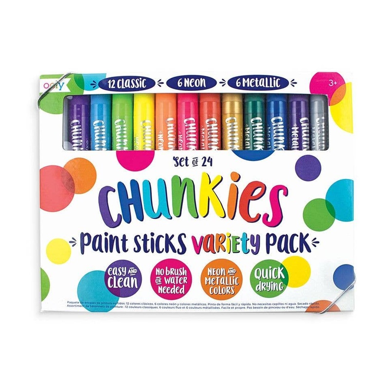 OOLY – Chunkies Paint Sticks Variety Pack – Set of 24