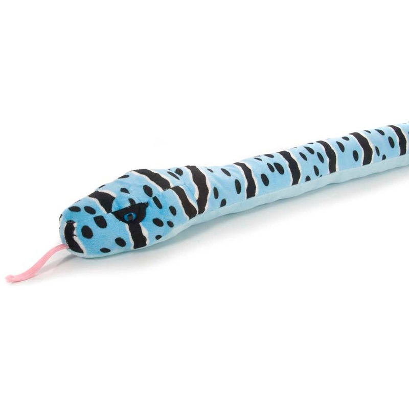 Wild Republic – Snake Blue Rock Rattlesnake Stuffed Animal 54″