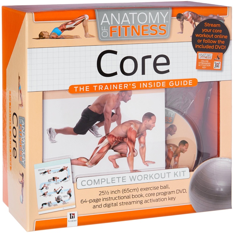 Anatomy Of Fitness Core The Trainer's Inside Guide Complete Workout Kit