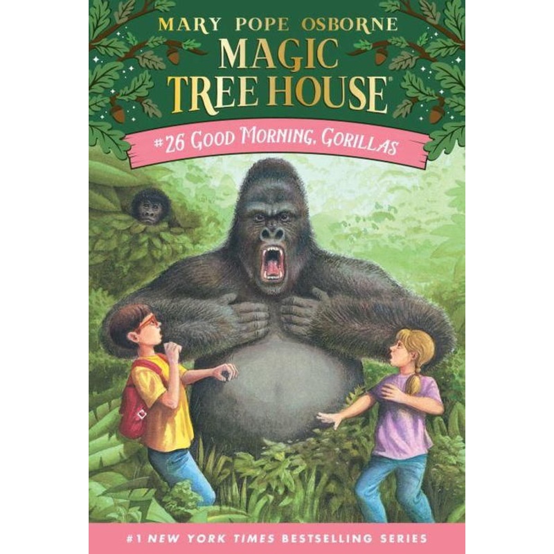 Good Morning, Gorillas (Magic Tree House Series #26) Paperback