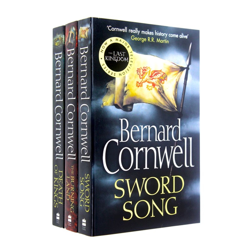 Bernard Cornwell 3 book set 4-6  ( Death of Kings, Sword Song, The Burning Land)