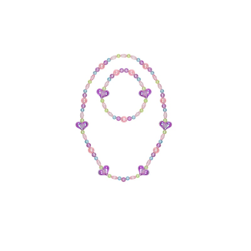 My Heart Will Go On Necklace & Bracelet Set