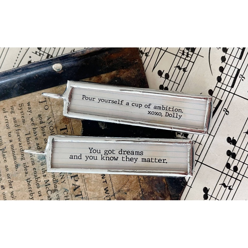 9 to 5 XO Soldered Art Necklace