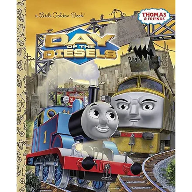 Day of the Diesels (Thomas & Friends) (Little Golden Book)