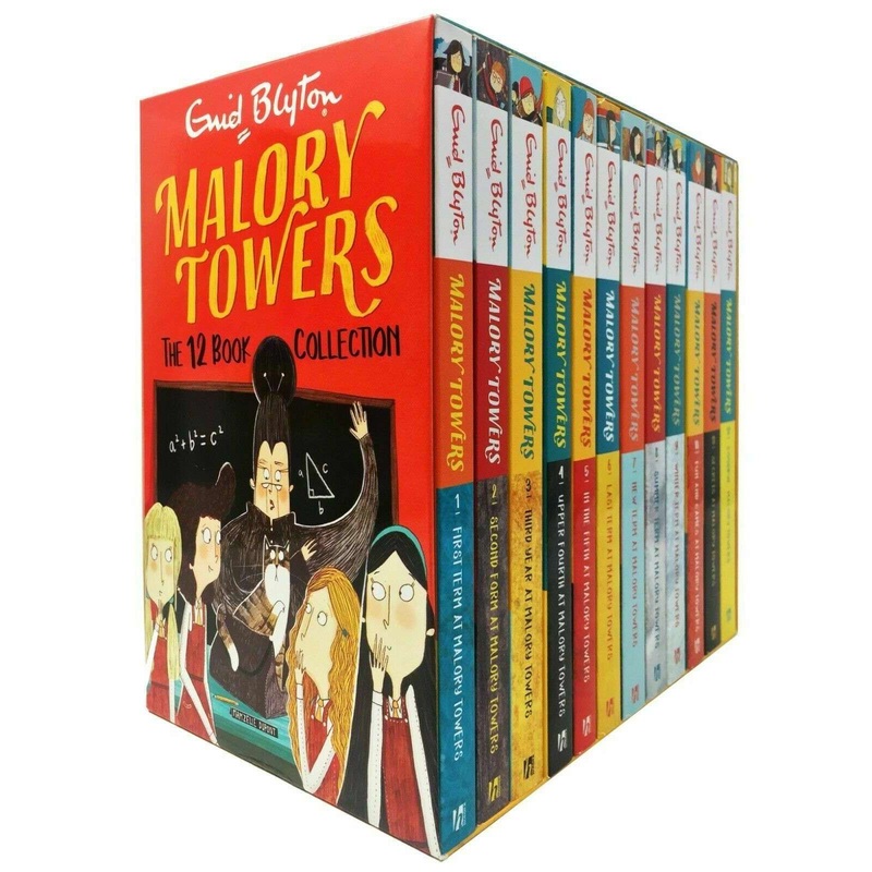 Enid Blyton Malory Towers Complete Collection 12 Books Set – Classic Children’s Stories: Adventure, Friendship, Mystery & School Life