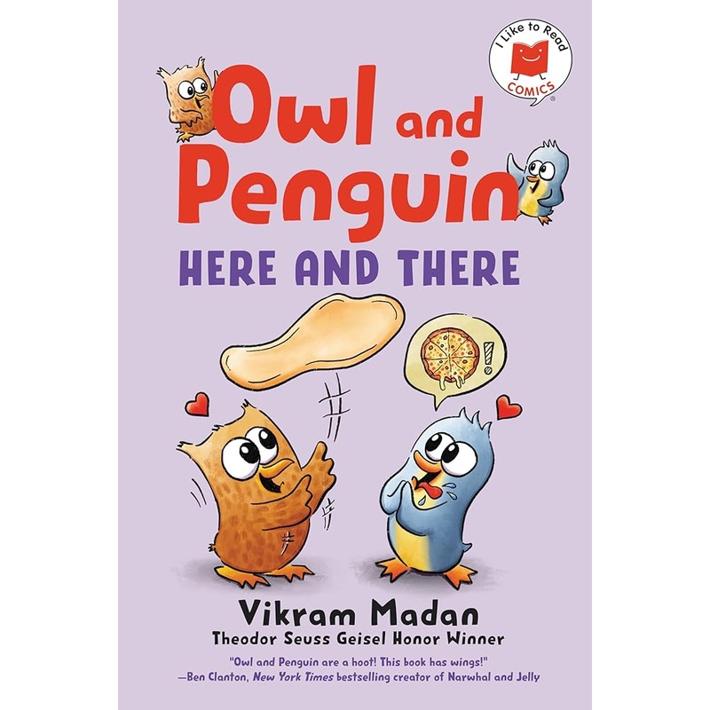 Owl and Penguin: Here and There (I Like to Read Comics)
