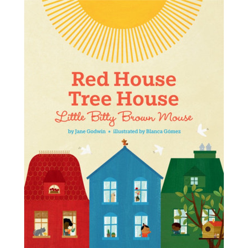 Red House Tree House Little Bitty Brown Mouse