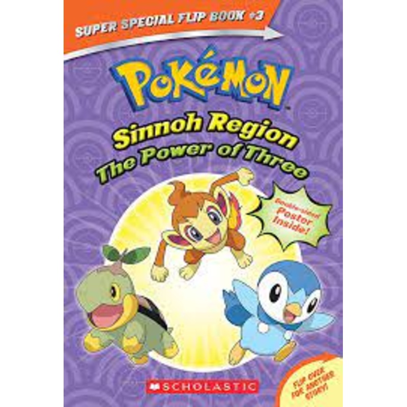 Sinnoh Region: The Power of Three / Ancient Pokemon Attack Flip Book