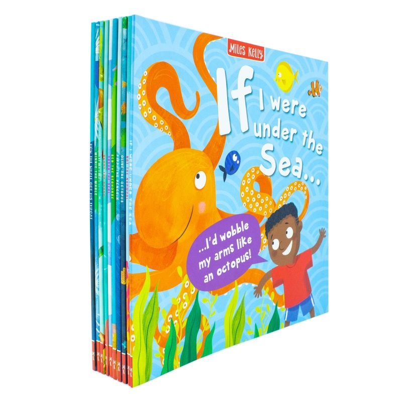Stories From the Sea 10 Tales of Wild Animals Beneath the Waves Children’s Books Collection Set