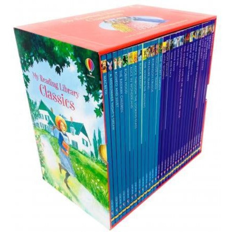 Usborne My Reading Library Classics 30 Books Box Set Collection Age 7+
