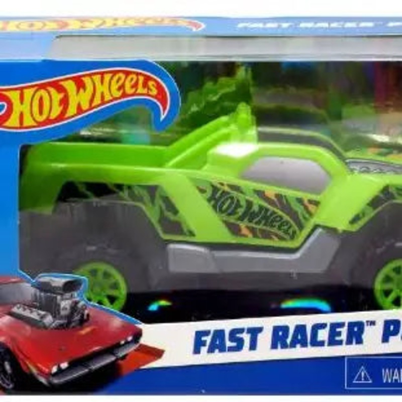 Hot Wheels Pullback Racers yellow