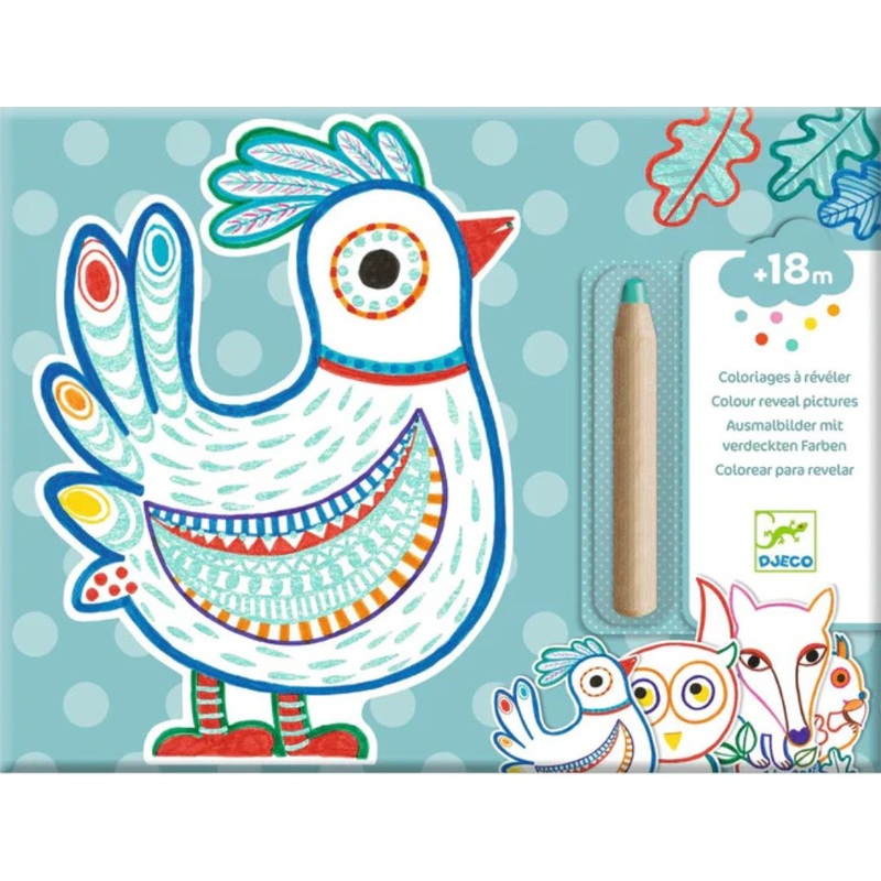 Magic Coloring Kit, Forest Friends