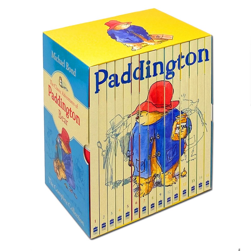 The Classic Adventures of Paddington Bear 15 Books Box Set by Michael Bond  Beloved Tales, Adventure, Family Stories & Illustrated for Young Readers